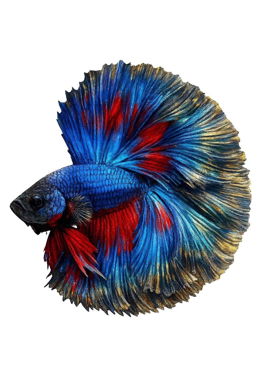 Peixe betta halfmoon premium